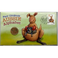 2017 1 Dollar Fair Dinkum Aussie Alphabet PNC - Letter K