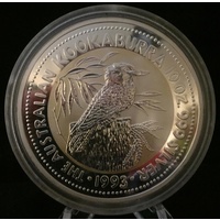1993 Silver Ten Ounce Bullion Coin Kookaburra