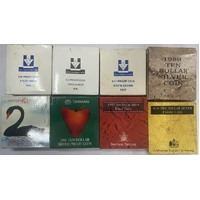 1985-1993 Silver 10 Dollar Proof Coins Complete Set State Series