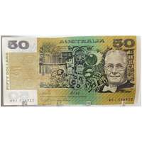1991 $50 Note Part Bundle (85 Notes) Fraser/Cole R513 Uncirculated