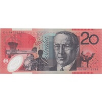 1998 $20 Note Macfarlane/Evans R418b Uncirculated