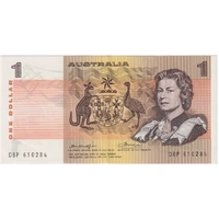 1976 R76bi $1 Note DBP Test Serials (Double Fold Paper) Knight/Wheeler good EF