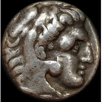 Kingdom of Macedon Alexander III Tetradrachm 336 BC - 323 BC about VF