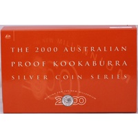 2000 Silver Two Coin Proof Set Kookaburras