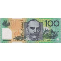 2010 $100 Note Macfarlane/Evans  AA10 First Prefix R621bF Uncirculated