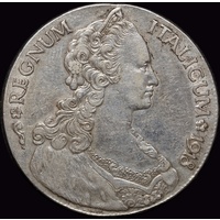 Eritrea 1918 Silver Tallero KM# 5 Extremely Fine