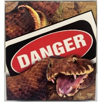 Tuvalu 2016 Silver 1 Dollar Proof Deadly and Dangerous - Australian Death Adder Snake