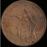 Whitty & Brown Copper Penny Token Undated A# 634 AVF
