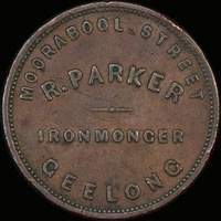 Parker R Copper Penny Unknown A# 410 about VF