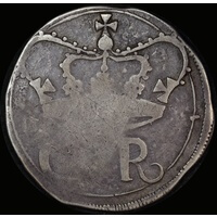 Ireland 1643 ~ 1644 Silver Ormonde Crown IC15S-015 Fine