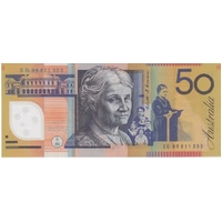 1998 $50 Note Macfarlane/Evans Standard Prefix R518b Uncirculated