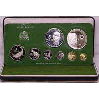 Guyana 1976 Silver Proof Coin Set