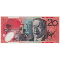 2007 $20 Note Stevens/Henry JC07 Last Prefix 421aL Uncirculated