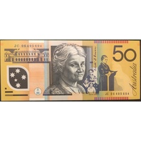 2006 $50 Note McFarlane/Henry JC06 Last Prefix 520dL Uncirculated