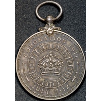 Great Britain 1911 Silver Visit to Ireland Medal