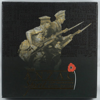 2015 Silver 1 Ounce Proof Coin ANZAC Spirit 100th Anniversary Proof Coin Series - Making of a Nation