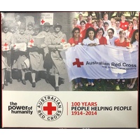 2014 Silver 1oz Proof Coin Australian Red Cross 100 Years