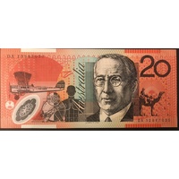 2013 $20 Note Stevens/Fraser DA13 Last Prefix R422aL Uncirculated