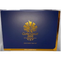 2018 3 Coin Set - Gold Coast Commonwealth Games - Share the Dream