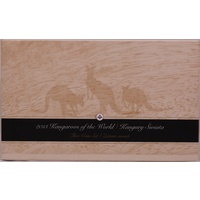 2013 Silver 1oz Two Coin Set Proof Kangaroos of the World