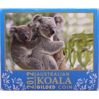 2012 Silver 1oz Gilded Koala Uncirculated