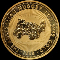1988 Gold One Ounce Specimen Coin Welcome Stranger Nugget