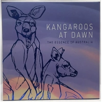 2020 Silver 1 Dollar Proof Coin Kangaroos at Dawn