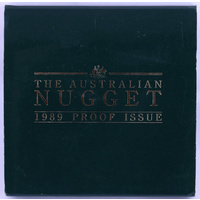 1989 Quarter Ounce Gold Proof Coin Kangaroo Nugget