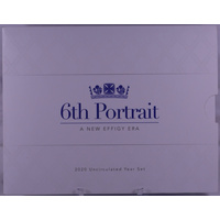 Australia 2020 Uncirculated Mint Coin Set - 6th Portrait A New Effigy