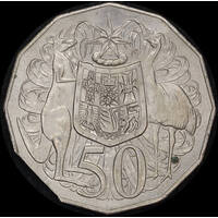 1979 Fifty Cent Clipped Planchet Error coin Uncirculated