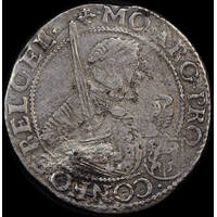 Netherlands (Gelderland) 1613 Silver Rijksdaalder ex Batavia shipwreck good Fine