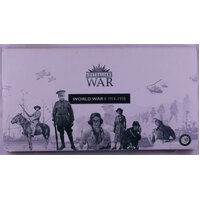 2003 Silver 2 Ounce Proof Coin and Medallion Pair Australians at War WWI