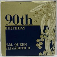 2016 Gold 1/4 ozt Coins QEII 90th Birthday - Damaged Shipper