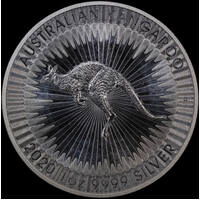 2020 Silver 1oz Unc Coin Red Kangaroo