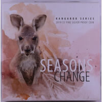 2019 Silver 1 Dollar Proof Coin Seasons Change