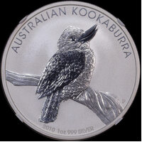 2010 Silver 1 Ounce Coin Specimen Kookaburra