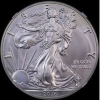 United States 2016 Silver Liberty Eagle 1oz