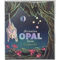 2015 Silver 1 Ounce Proof Coin Opal Ghost Bat