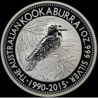 2015 Silver 1 oz Specimen Coin Kookaburra