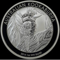 2014 Silver 1 oz Specimen Coin Kookaburra