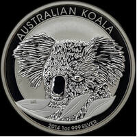 2014 Silver 1 oz Specimen Coin Koala