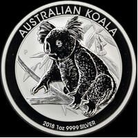 2018 Silver 1 oz Specimen Coin Koala