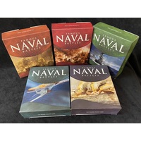 2010-11 Silver 1 Ounce Proof 5 Coin Set Famous Naval Battles