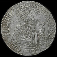 Netherlands (Utrecht) 1619 Silver Rijksdaalder Ex Batavia Shipwreck Fine
