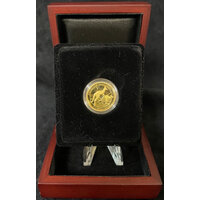 2018 Proof Gold 1/4 ozt Kangaroo Nugget Coin Missing coloured outer sleeve