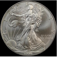 United States 1996 Silver 1oz Eagle KM# 273 Uncirculated
