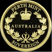 2015 Perth Mint Proof Gold Sovereign PCGS PR70DCAM