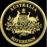 2012 Perth Mint Proof Gold Sovereign PCGS PR69DCAM