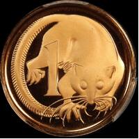 Australia 1966 Proof 1 Cent PCGS PR 69DCAM