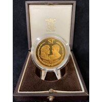 Cook Islands 1984 Gold One Dollar Proof Coin Royal Wedding KM# 32b FDC
